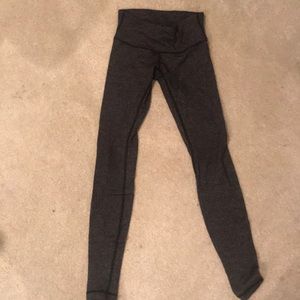 Lululemon Wunder Under Grey Leggings